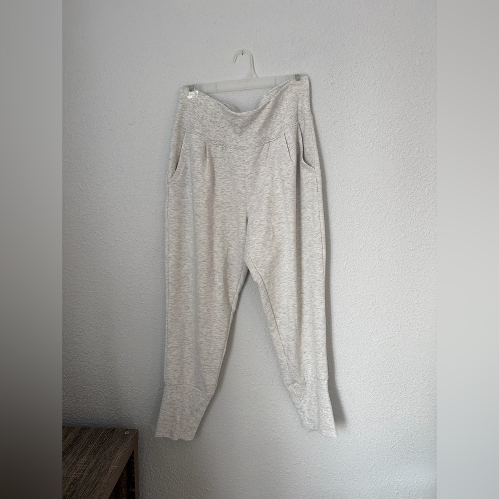 Danskin Heather Gray Pleated Jogger | Size Large